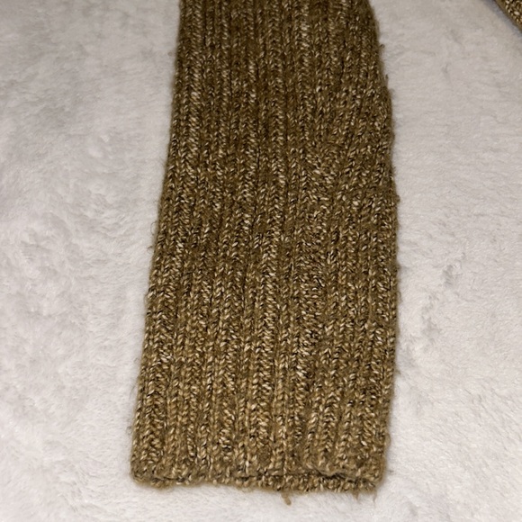 Michael Kors Women’s Tan Pullover Cable Knit Sweater with Zippers Size Small - Picture 6 of 10